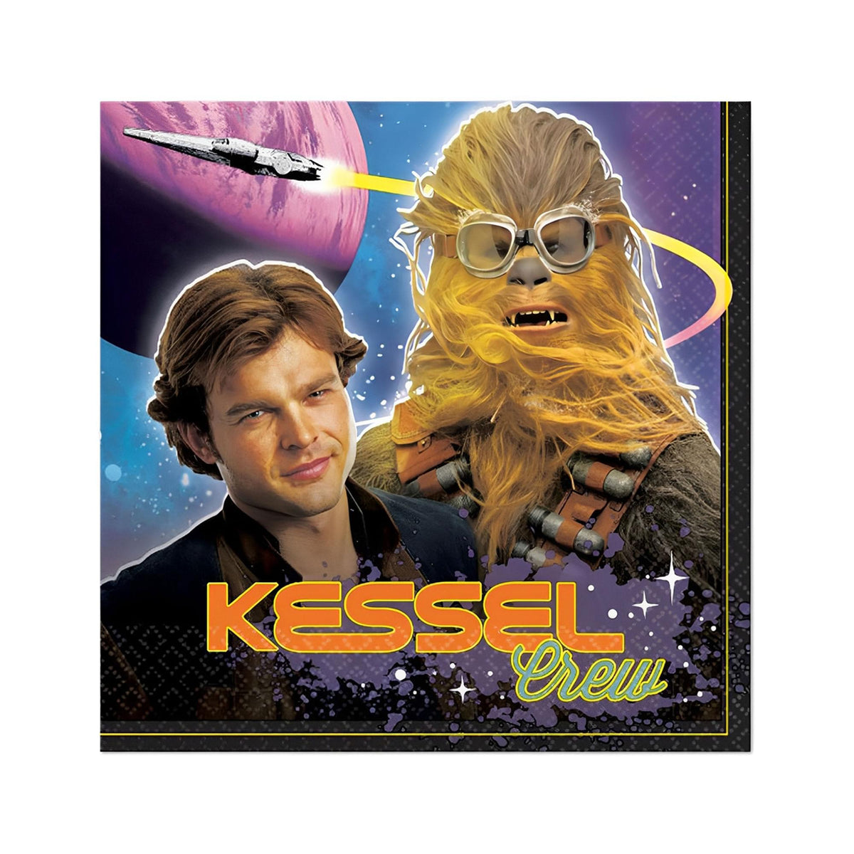 Star Wars Han Solo 6.5" Lunch Napkins, 16-Pack