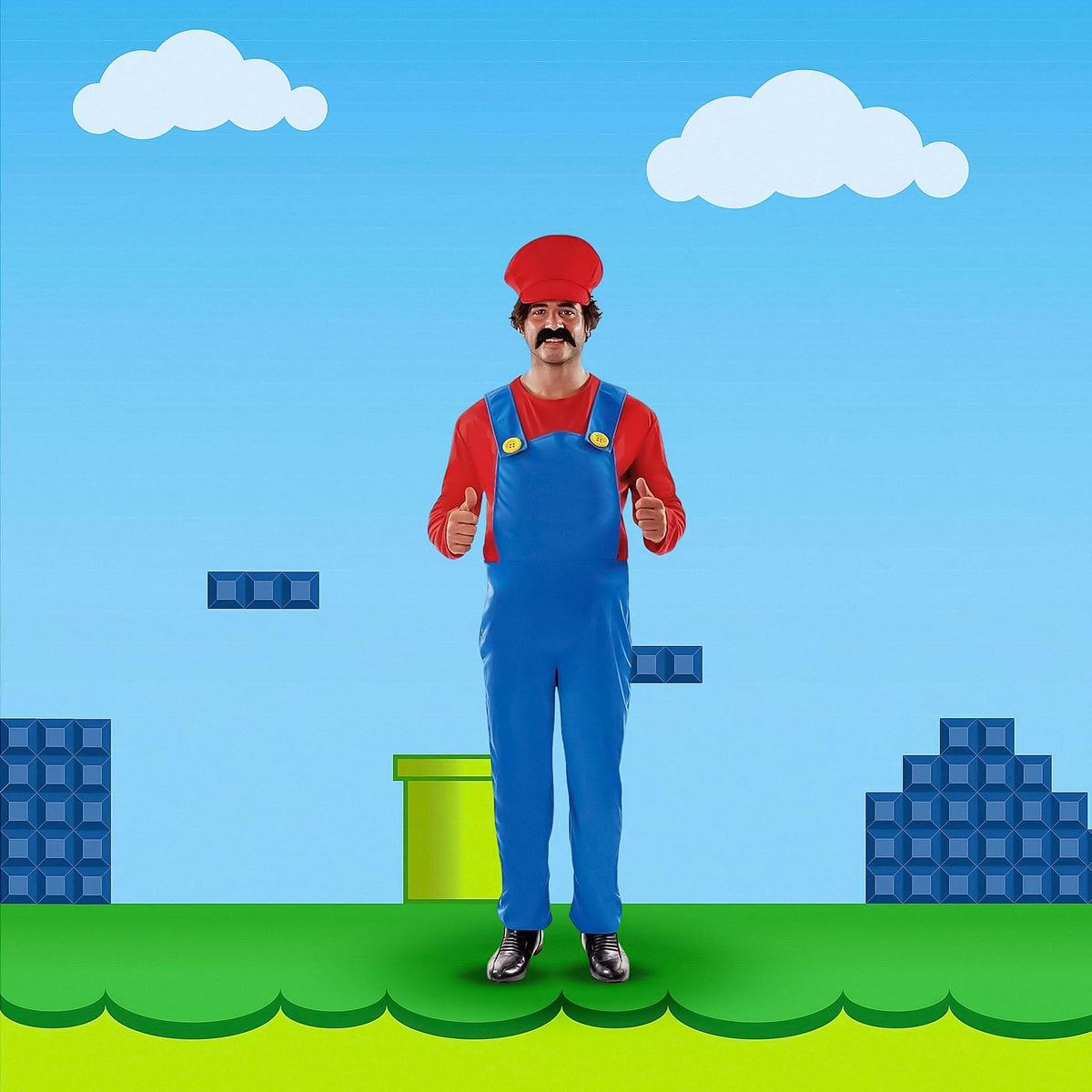 Super Plumber Plus Size Costume