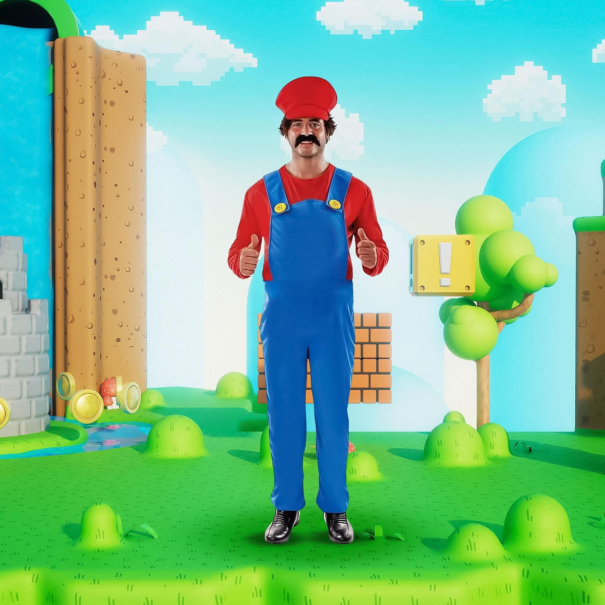 Super Plumber Plus Size Costume