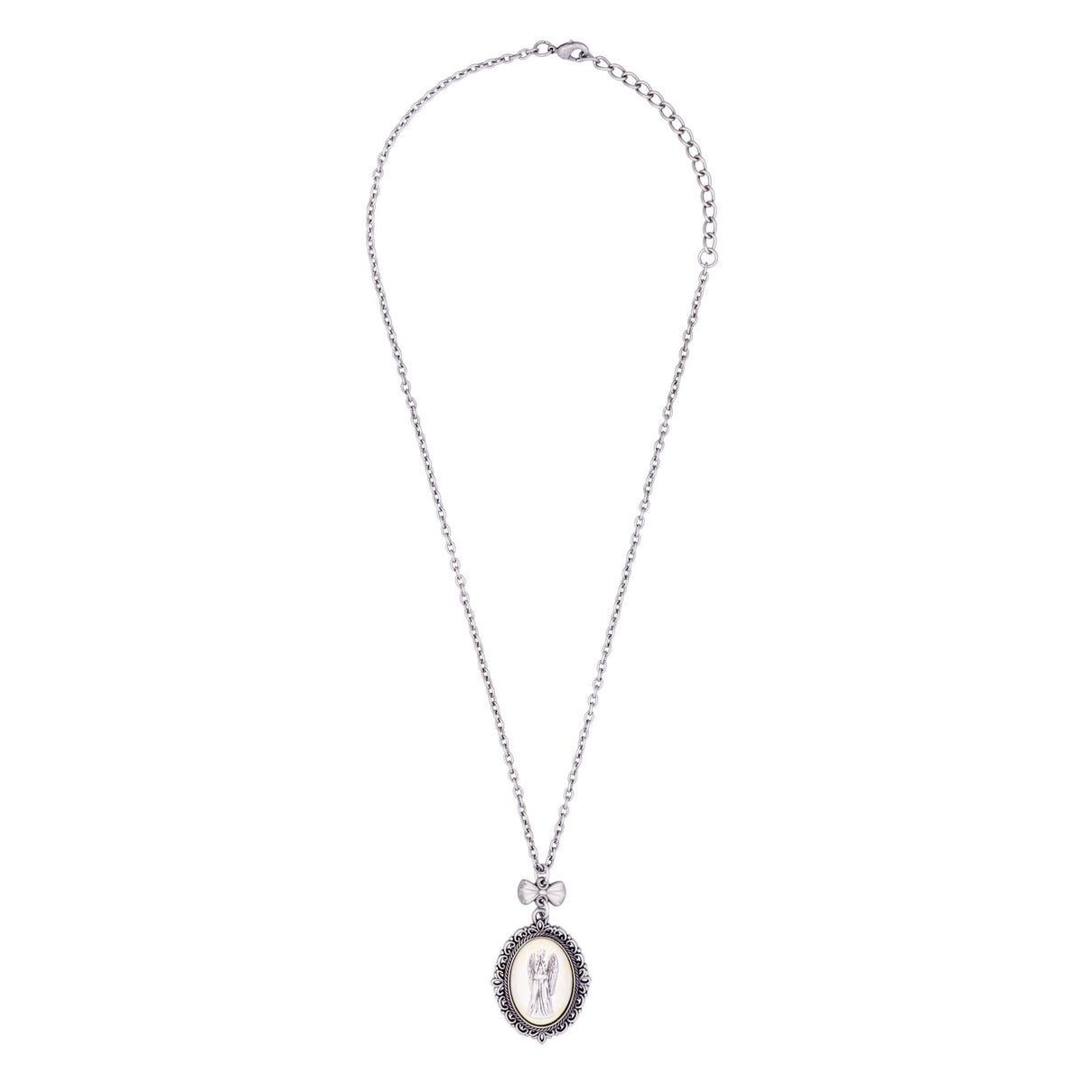 Doctor Who Weeping Angel Cameo Necklace