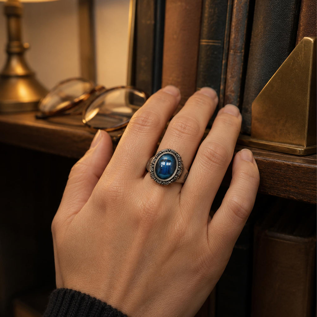 Doctor Who TARDIS Cameo Ring