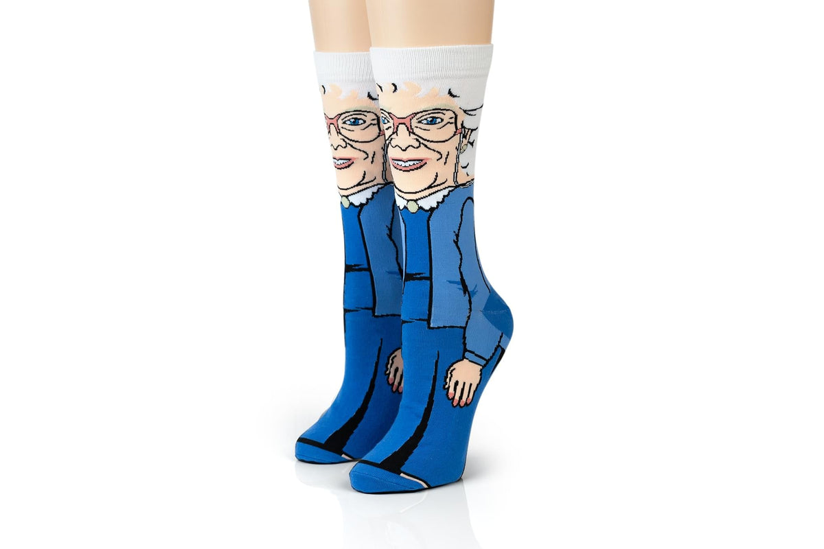 The Golden Girls Sophia Funny Graphic Socks | Single Pair Of Adult Crew Socks