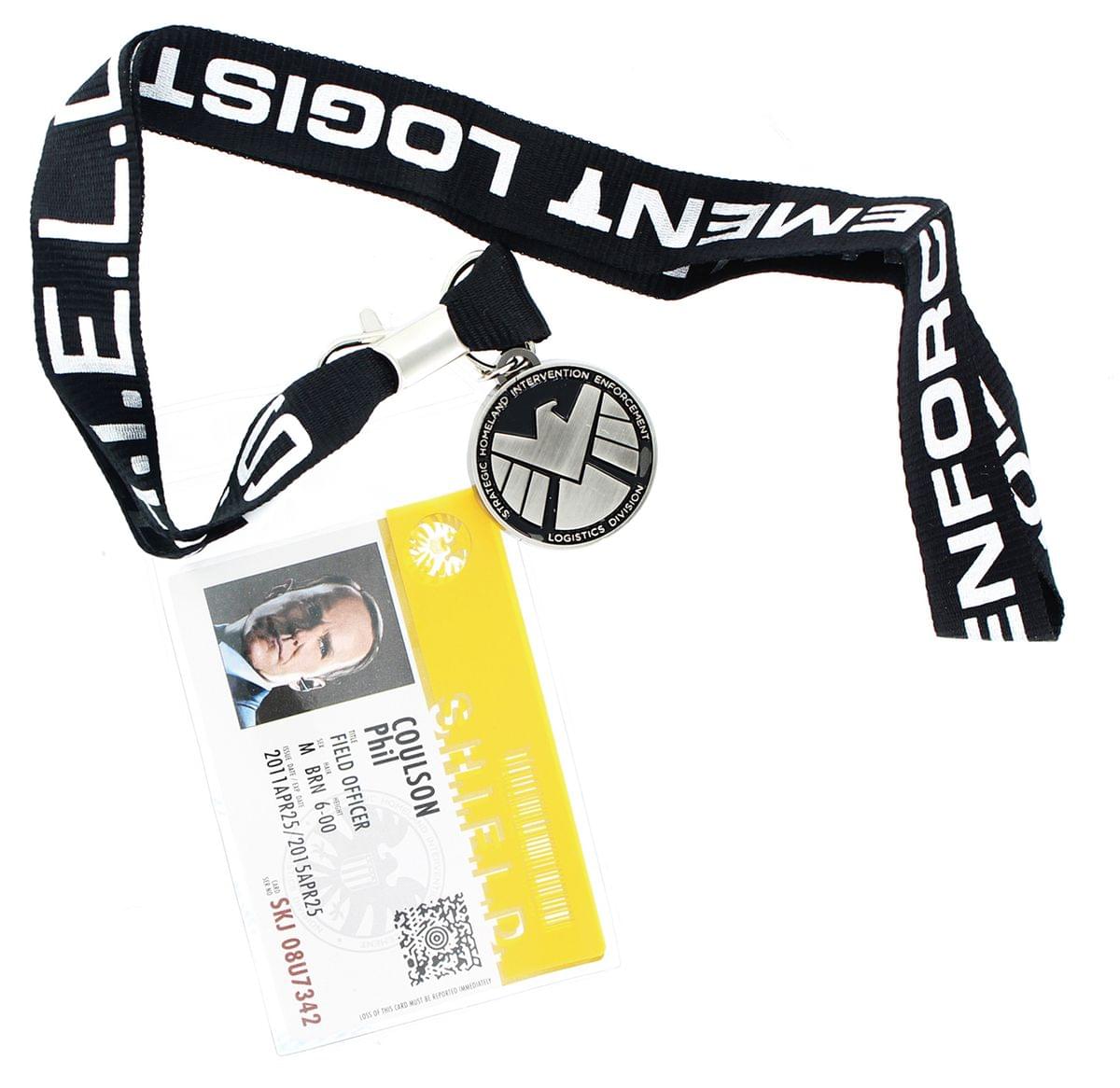 Marvel's Agents of SHIELD Lanyard with Metal Charm