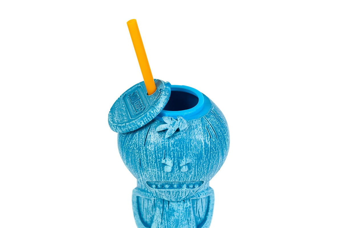 Geeki Tikis Rick and Morty Mr. Meeseeks Plastic Tumbler | Holds 23 Ounces