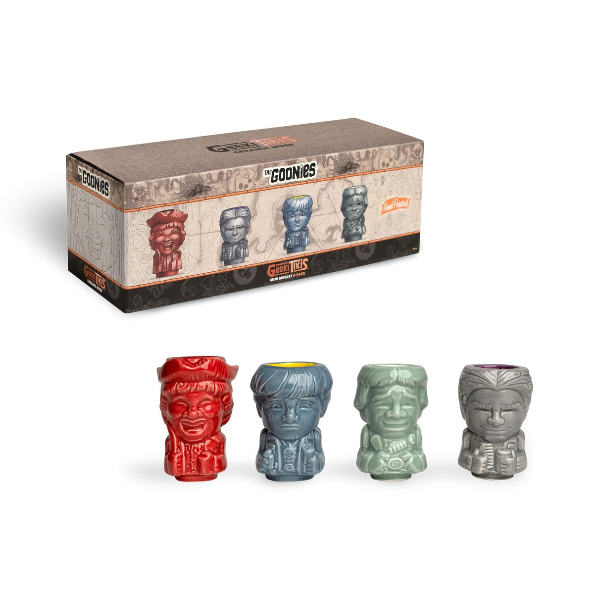 Geeki Tikis The Goonies Mini Muglet 4-Pack | Mikey, Data, Chunk, Mouth