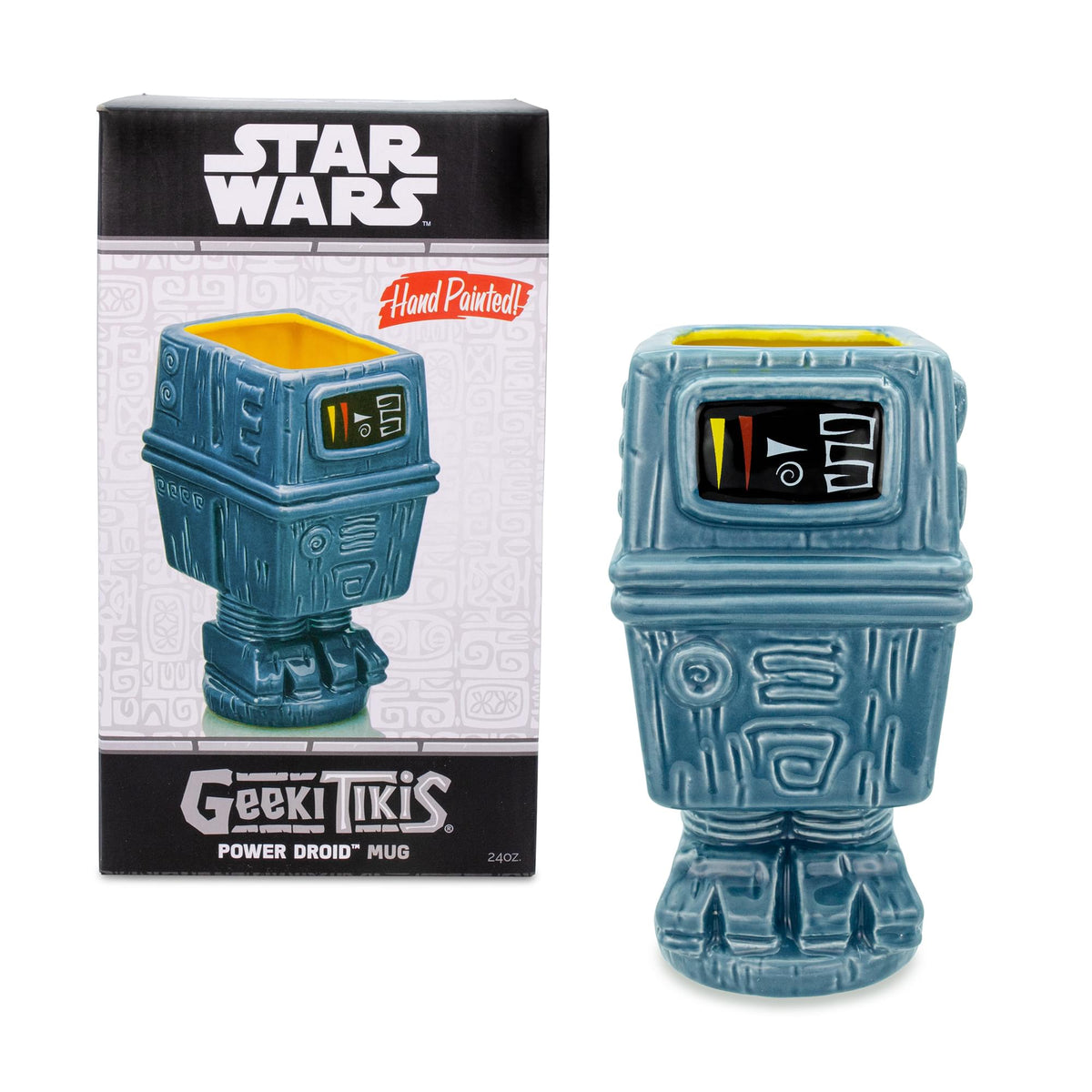 Geeki Tikis Star Wars Gonk Power Droid Ceramic Mug | Holds 24 Ounces