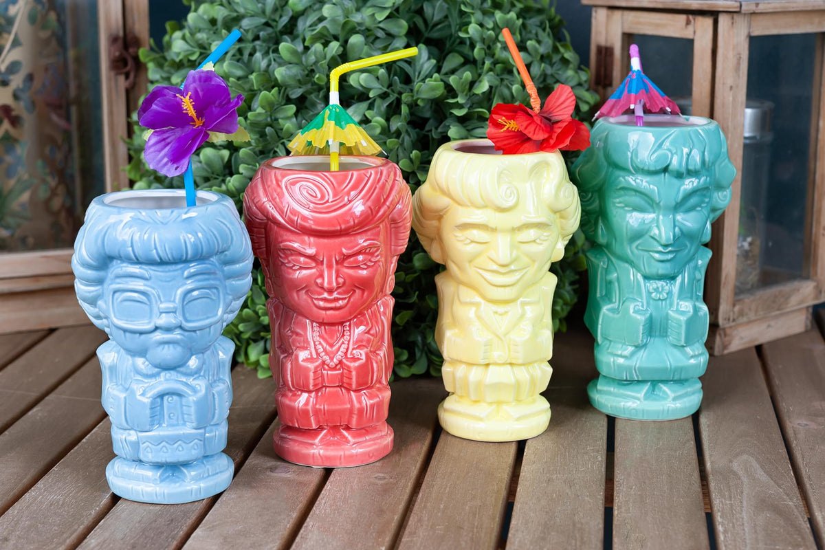 Geeki Tikis The Golden Girls Ceramic Mugs | Set of 4