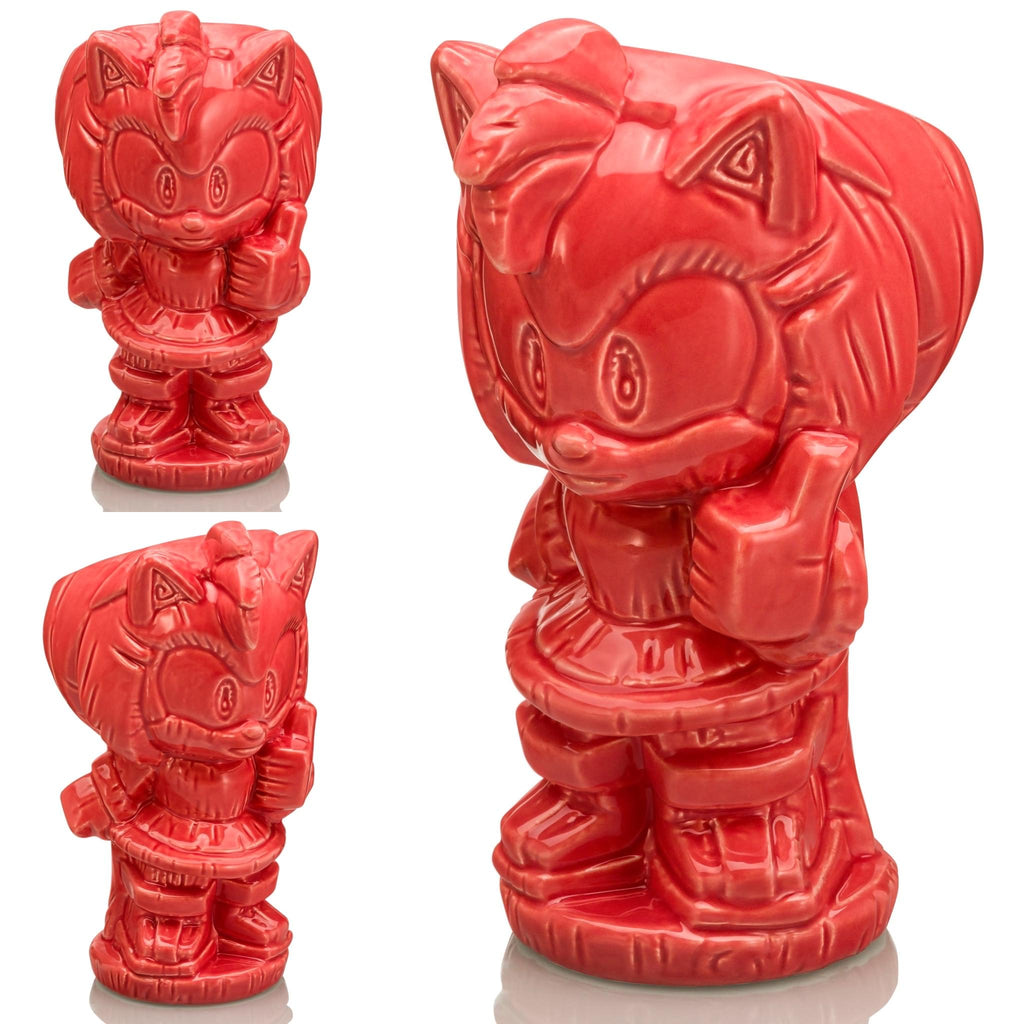 Geeki Tikis Sonic The Hedgehog 5-Piece Ceramic Mug Set | Each Holds 10-18 Ounces