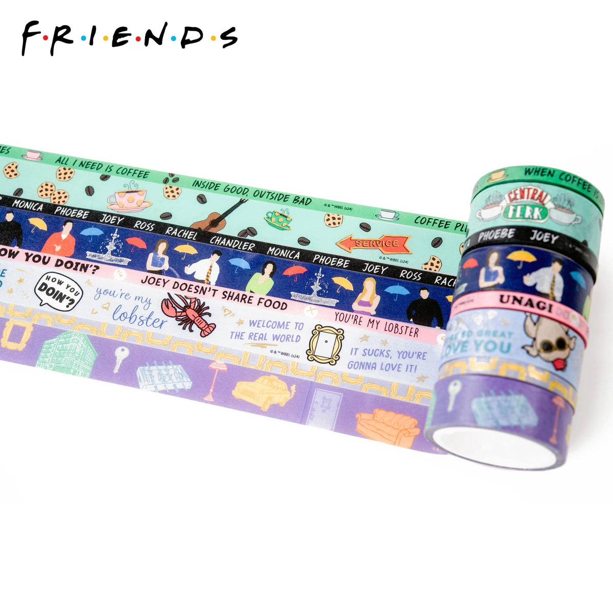 Friends Washi Tape | Set of 8