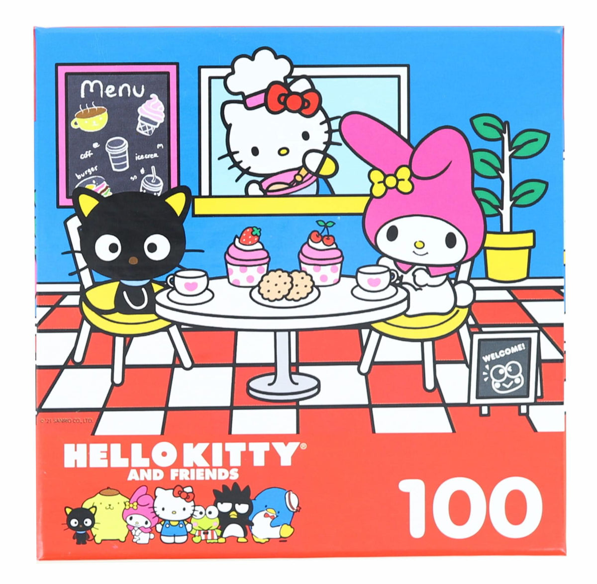Hello Kitty 100 Piece Jigsaw Puzzle | Hello Kitty and Friends Cafe