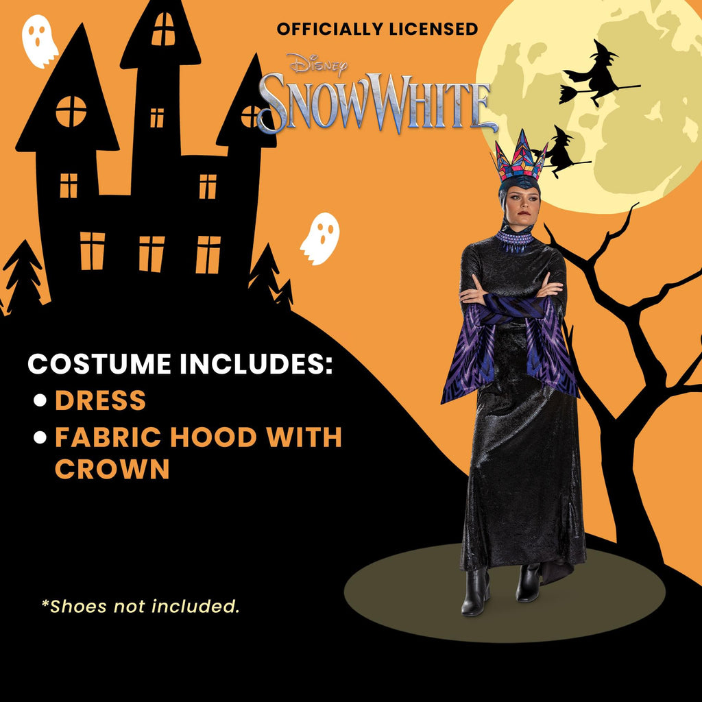 Disney Snow White Movie Evil Queen Deluxe Adult Costume