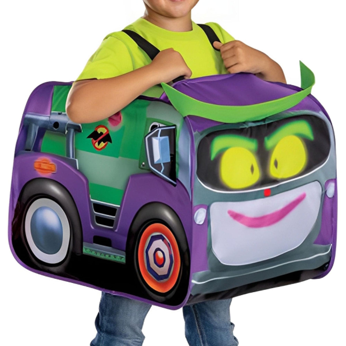 DC Batwheels Prank Ride-On Classic Child Costume | One Size Up to Size 6