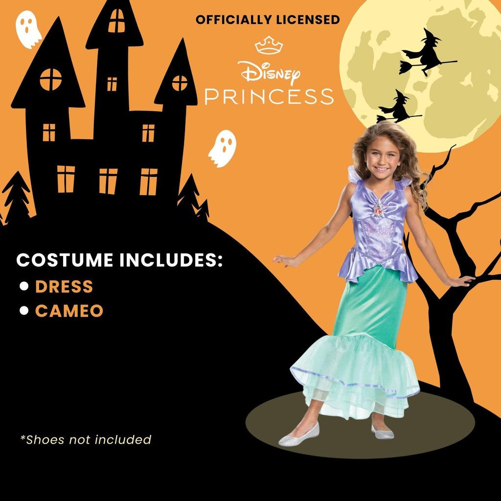 Child Disney The Little Mermaid Ariel Deluxe Costume