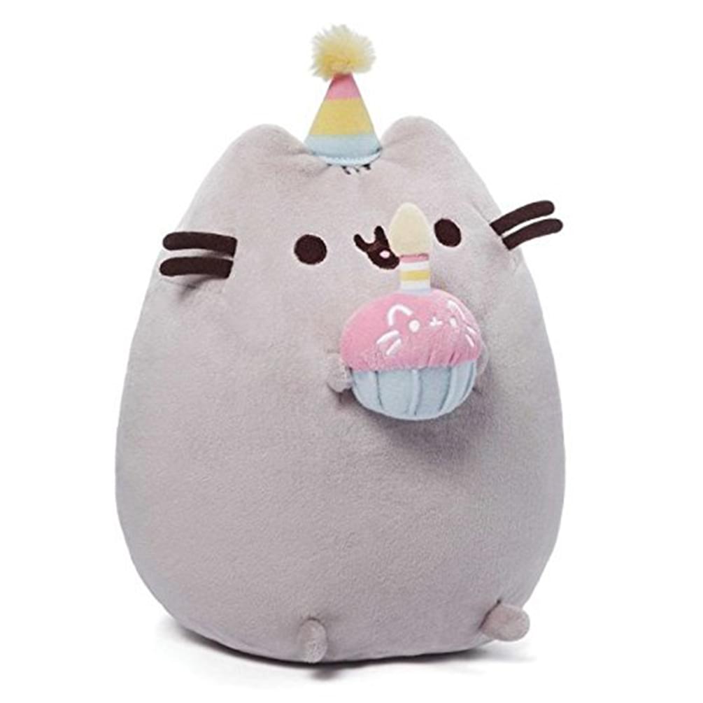 Pusheen the Cat Birthday Cupcake 10" Plush
