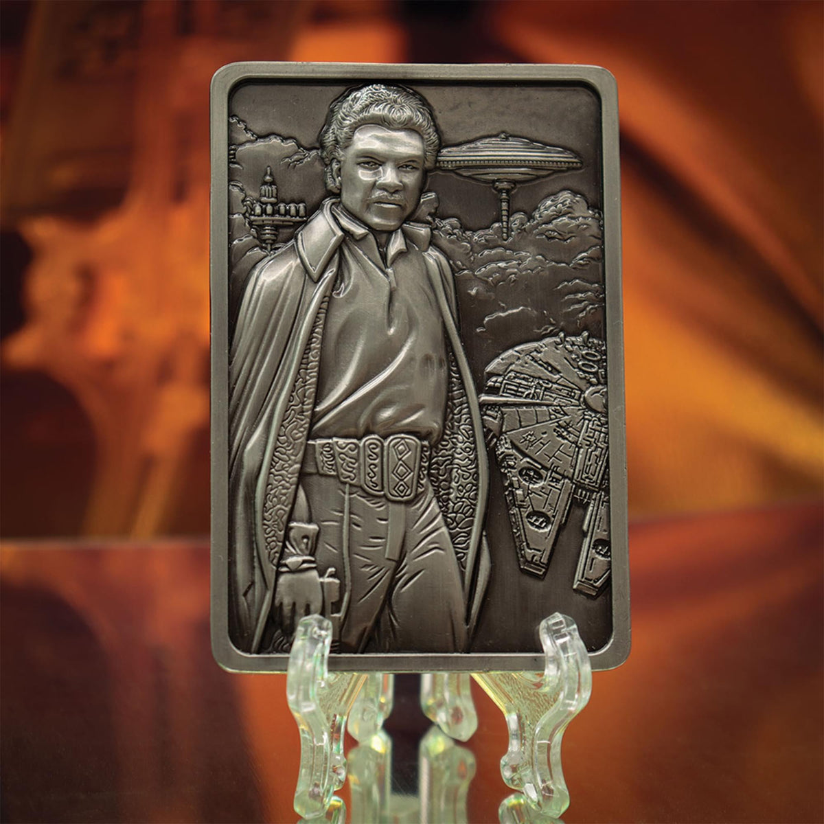 Star Wars Lando Calrissian Limited Edition Embossed Metal Ingot