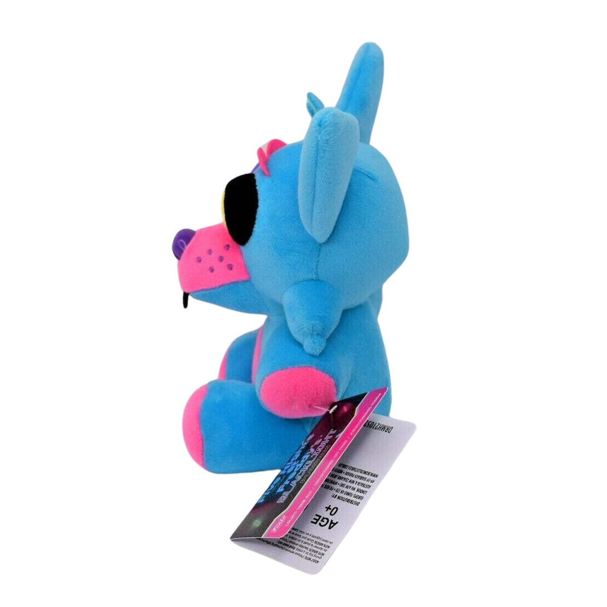 Five Nights at Freddy's 6 Inch Plush | Foxy Blacklight (Blue)