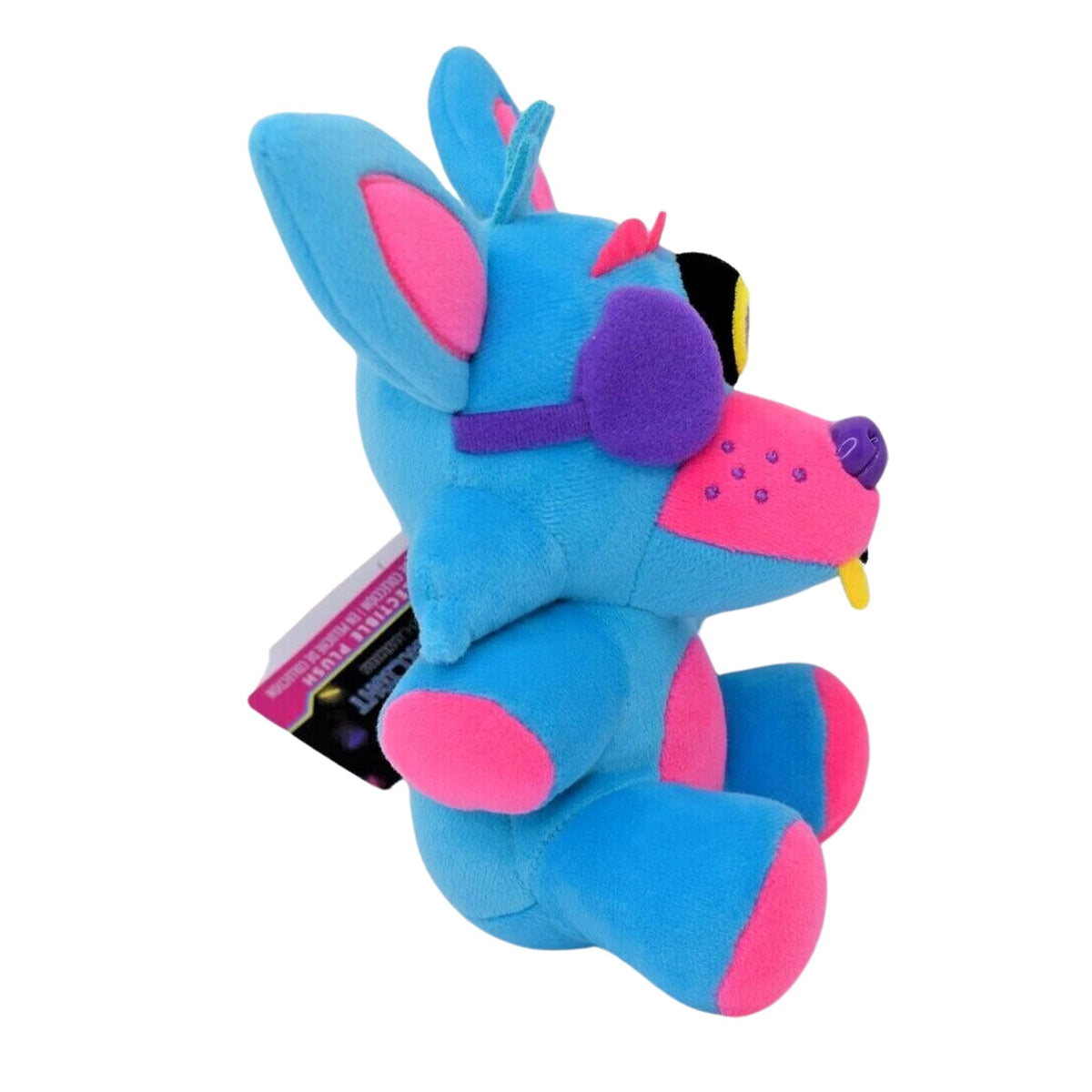 Five Nights at Freddy's 6 Inch Plush | Foxy Blacklight (Blue)