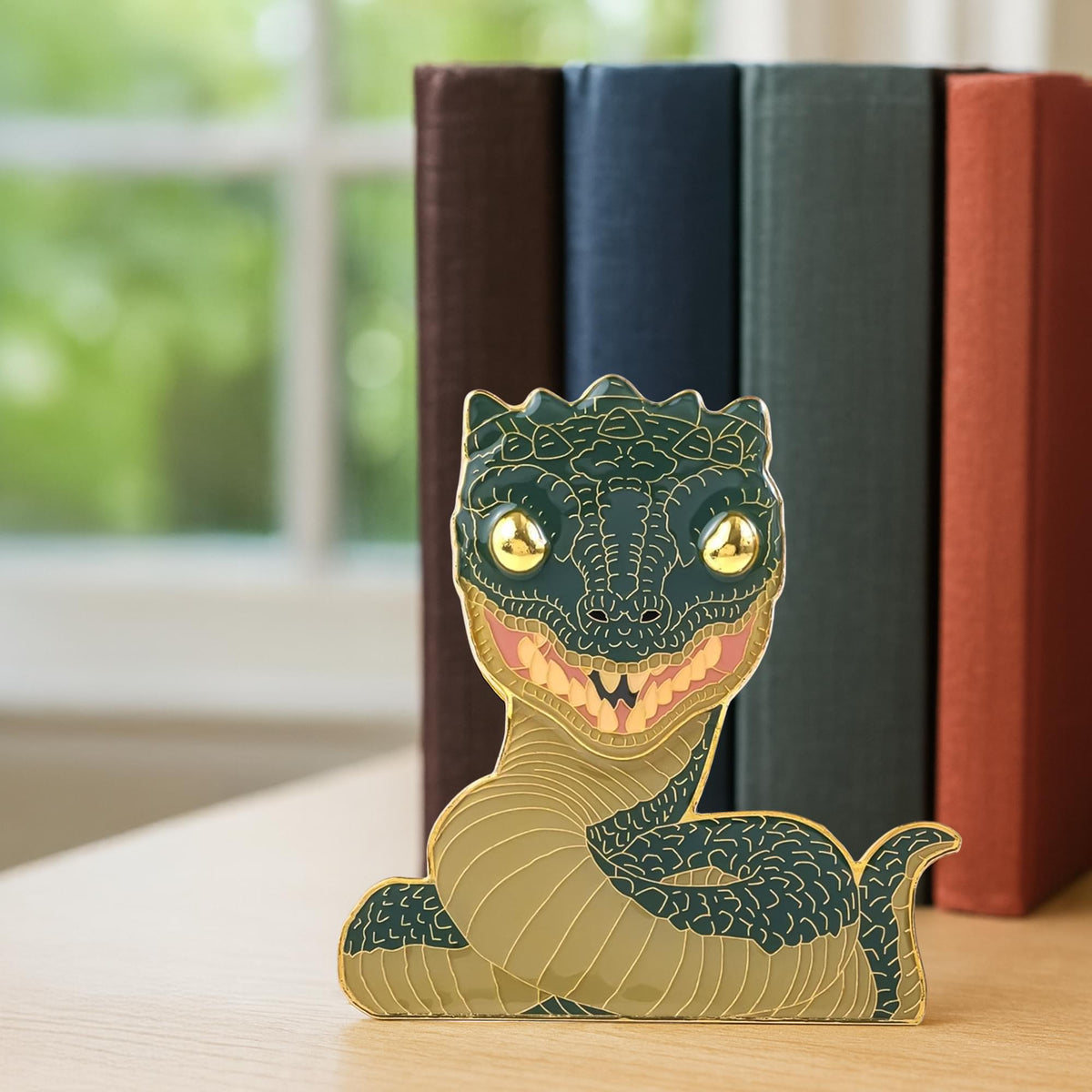 Harry Potter Funko POP Pin Large Enamel Pin | Basilisk