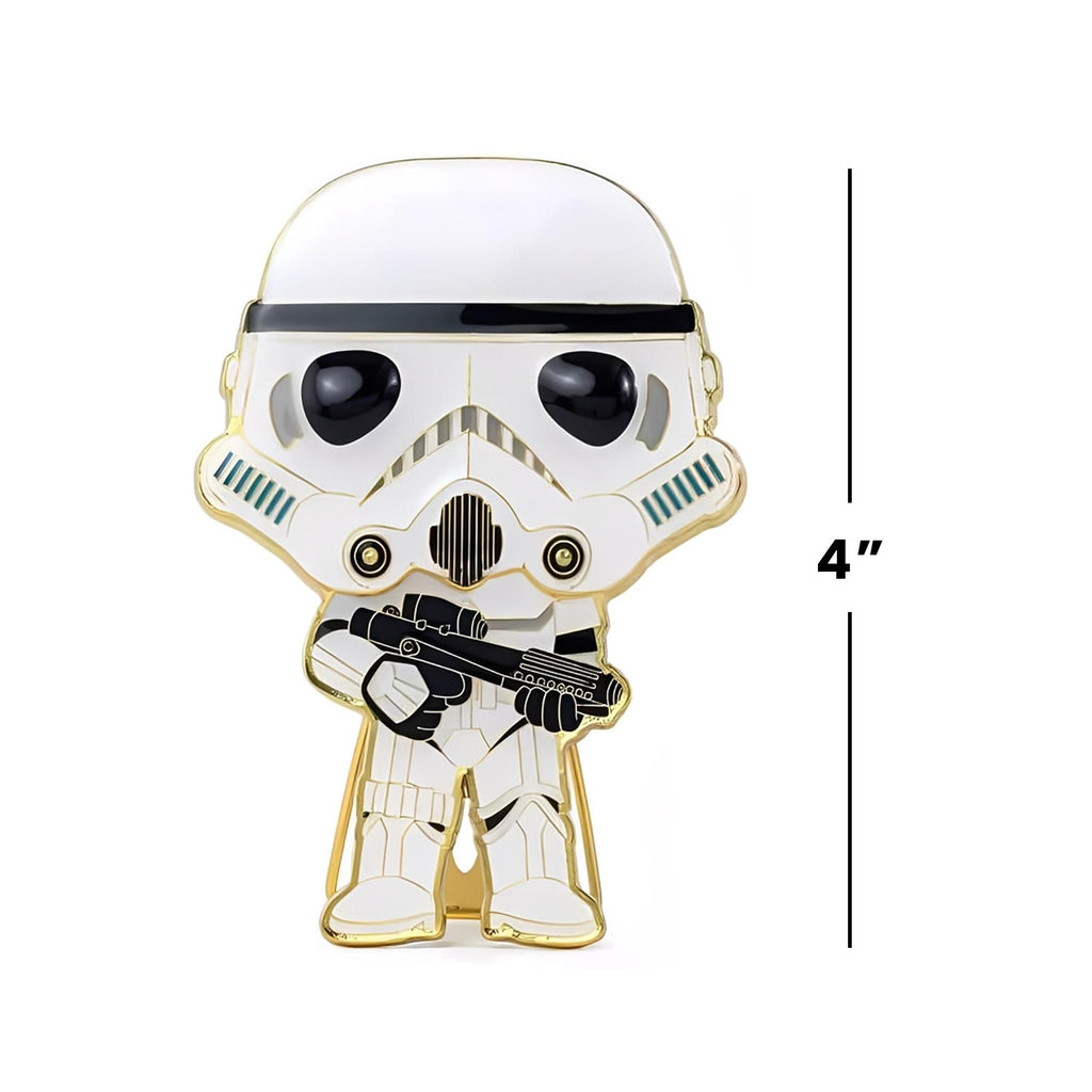 Star Wars Funko POP Pin Large Enamel Pin | Stormtrooper