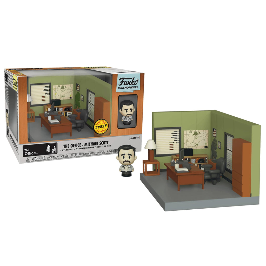 The Office Funko Mini Moments Figure Diorama | Michael Scott Chase