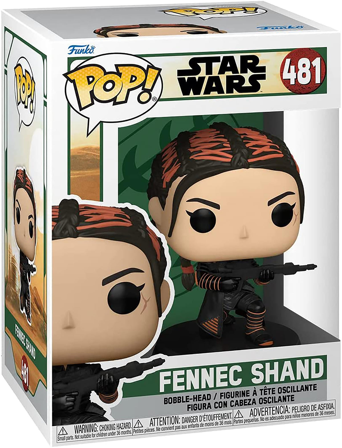 Star Wars The Book of Boba Fett Funko POP Vinyl Figure | Fennec Shand