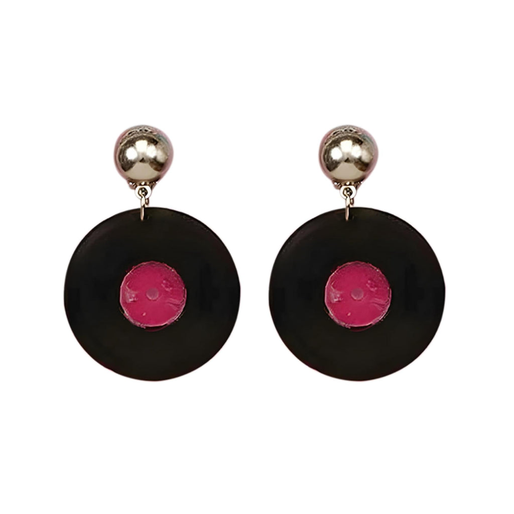 50's Record Costume Earrings