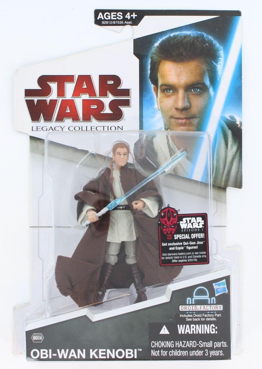 Star Wars Wave 1 '10 Build-A-Droid Ep I Obi-Wan Evolutions Figure