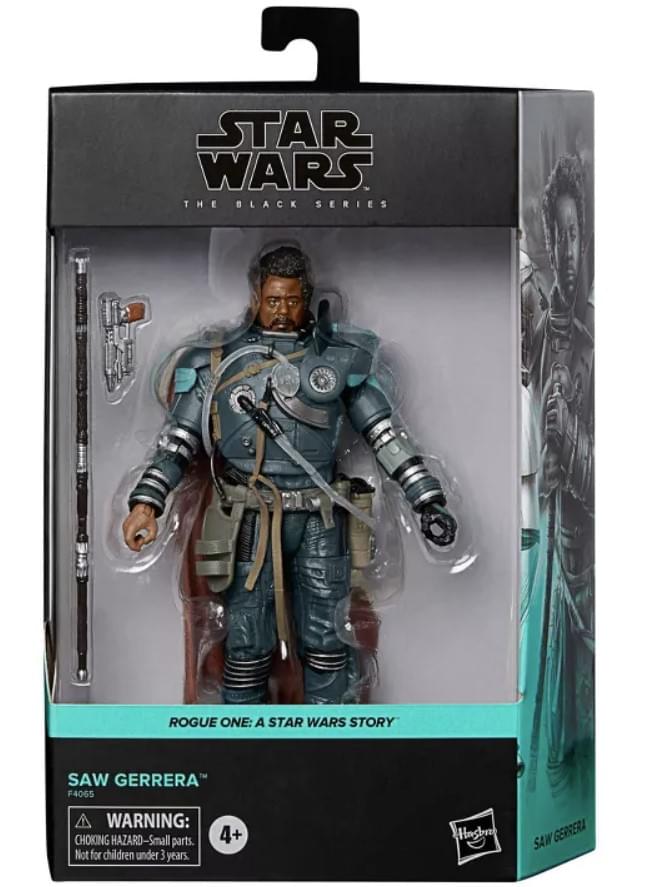 Star Wars Black Series 6 Inch Action Figure | Saw Gerrera