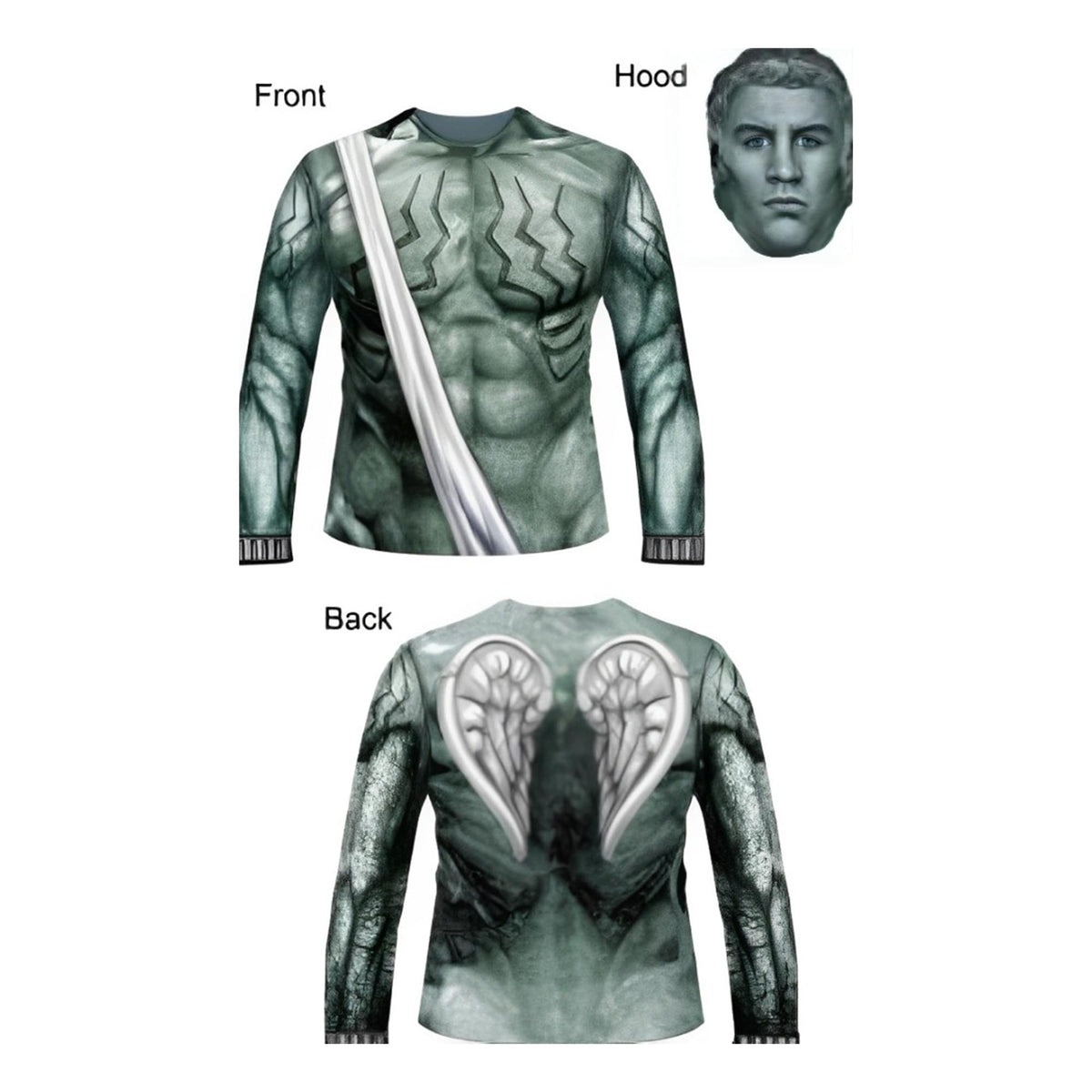 Love Ranger Sublimated Child Costume Shirt & Hood