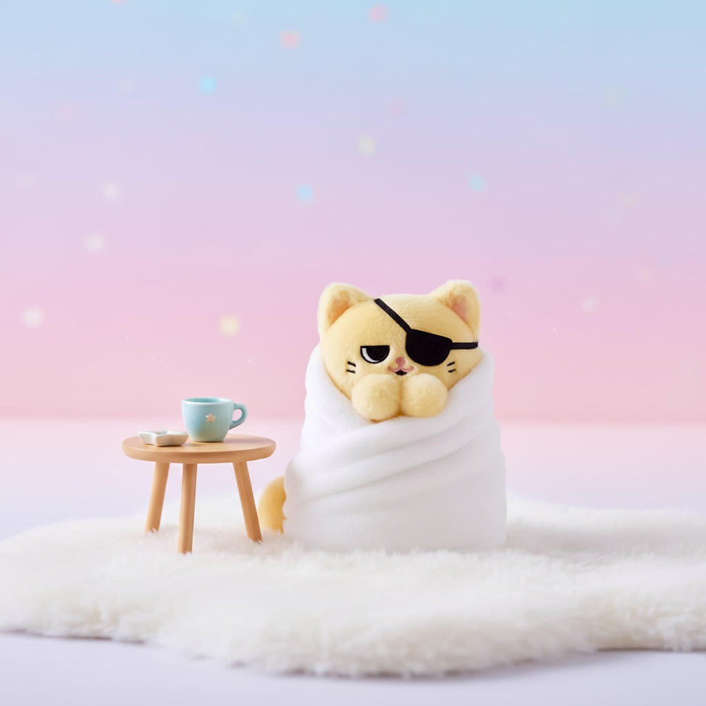 Purritos 7 Inch Cat In Blanket Plush Series 2 - Tamago