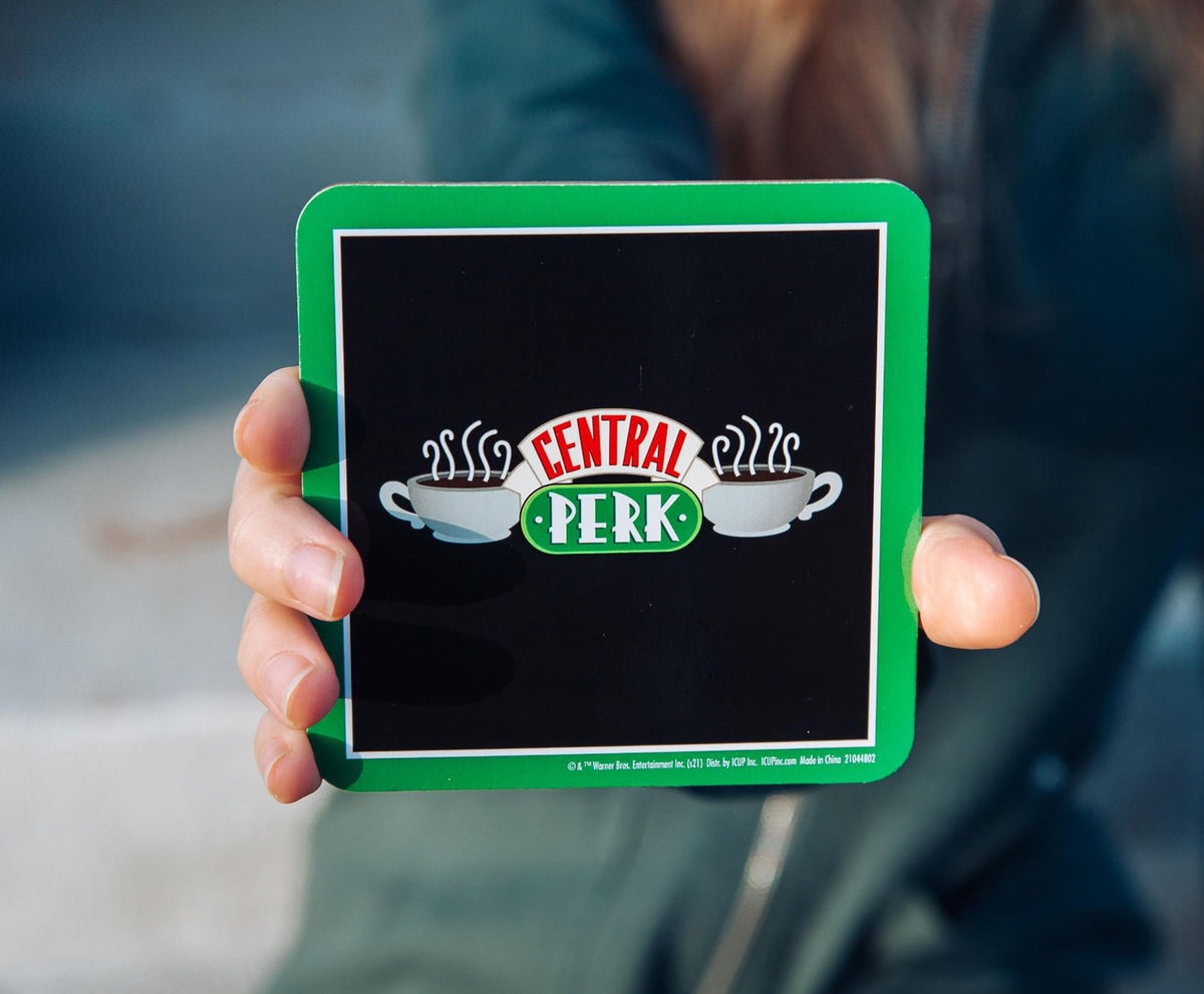 Friends Central Perk Logo Cork Coasters | Set of 4