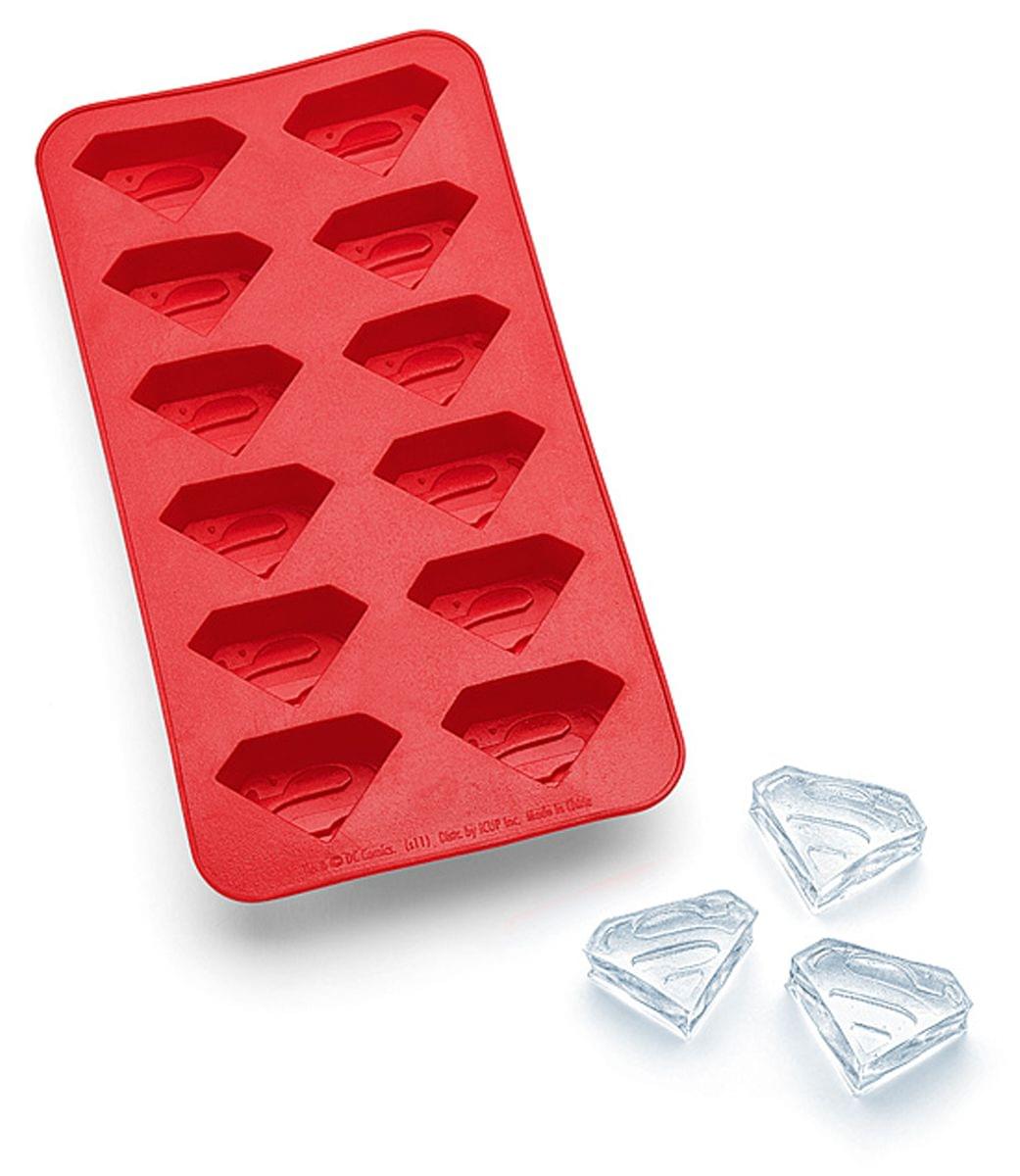 DC Comics Superman Glass and Ice Cube Tray Combo Pack