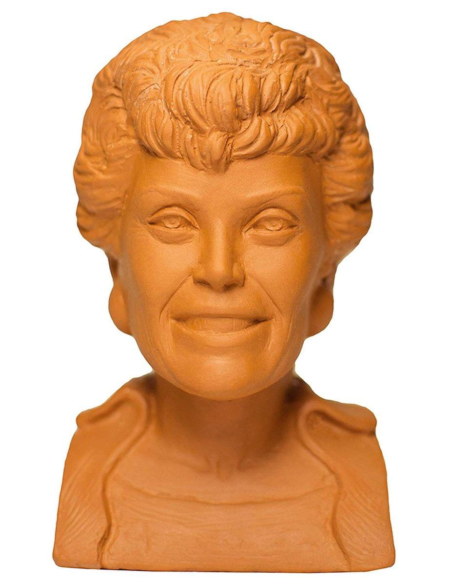 Golden Girls Chia Pet Blanche Decorative Pottery Planter