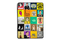 The Office Sticker Bomb Quilt Fleece Throw Blanket | 45 x 60 Inches