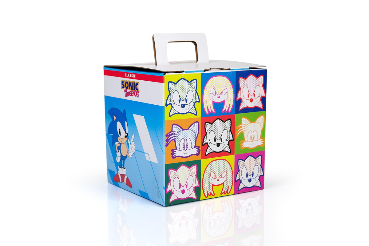 Sonic the Hedgehog Classic Pop Comic Collector Looksee Box | Includes 5 Collectibles