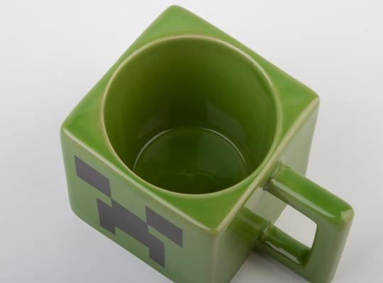 Minecraft Creeper Face Mug
