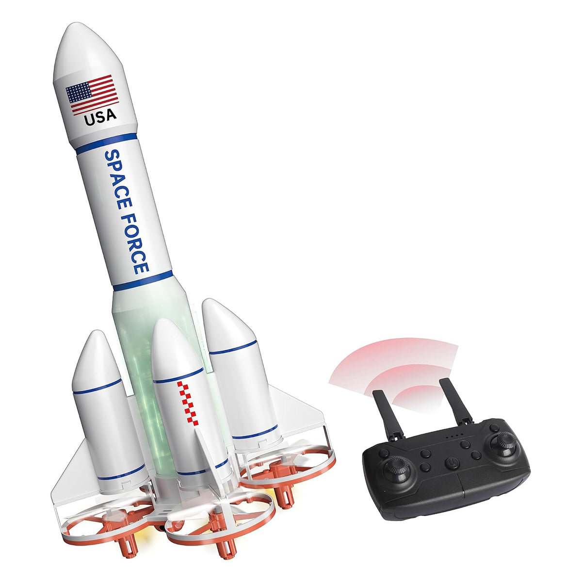 Space Force R/C Rocket Drone