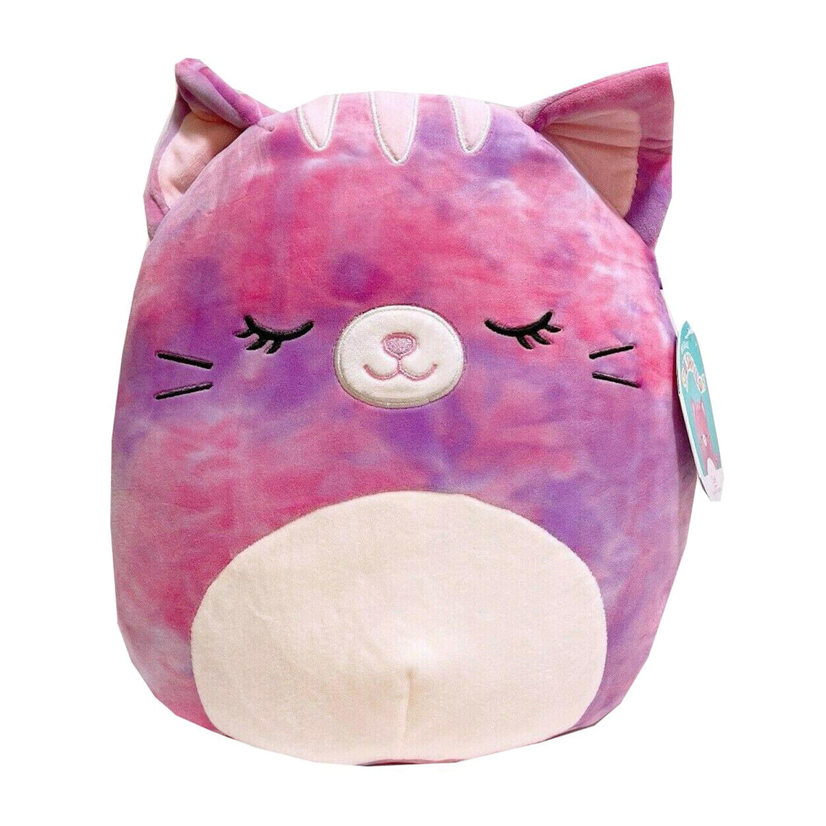 Squishmallow 8 Inch Plush | Caeli the Tie Dye Cat