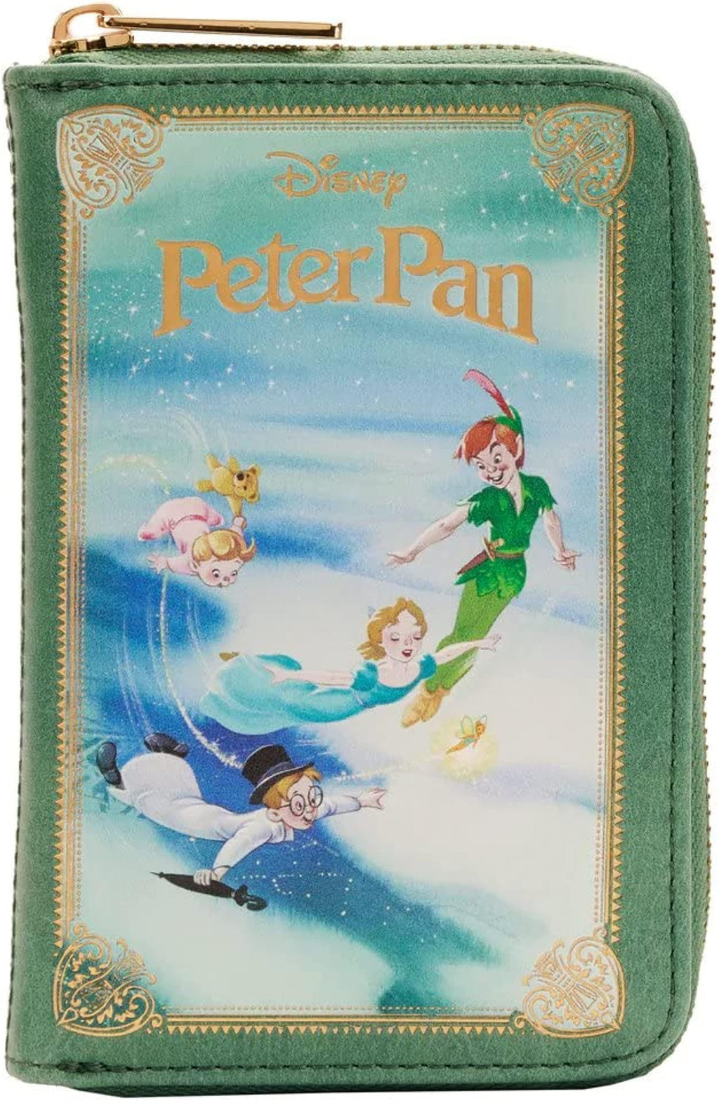 Disney Peter Pan Book Zip Around Wallet