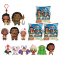 Disney Moana Series 2 Blind Bag 3D Foam Bag Clips | 3 Random