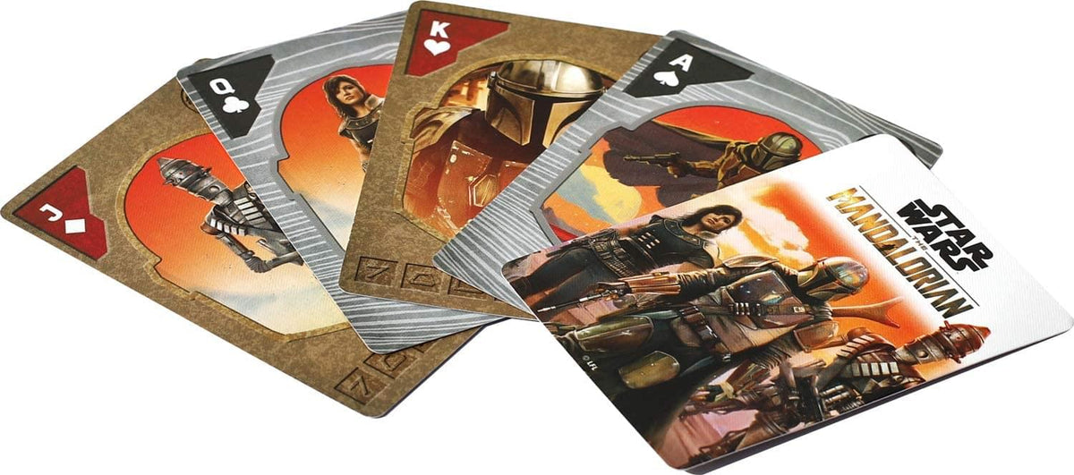 Star Wars The Mandalorian Playing Cards | 52 Card Deck + 2 Jokers
