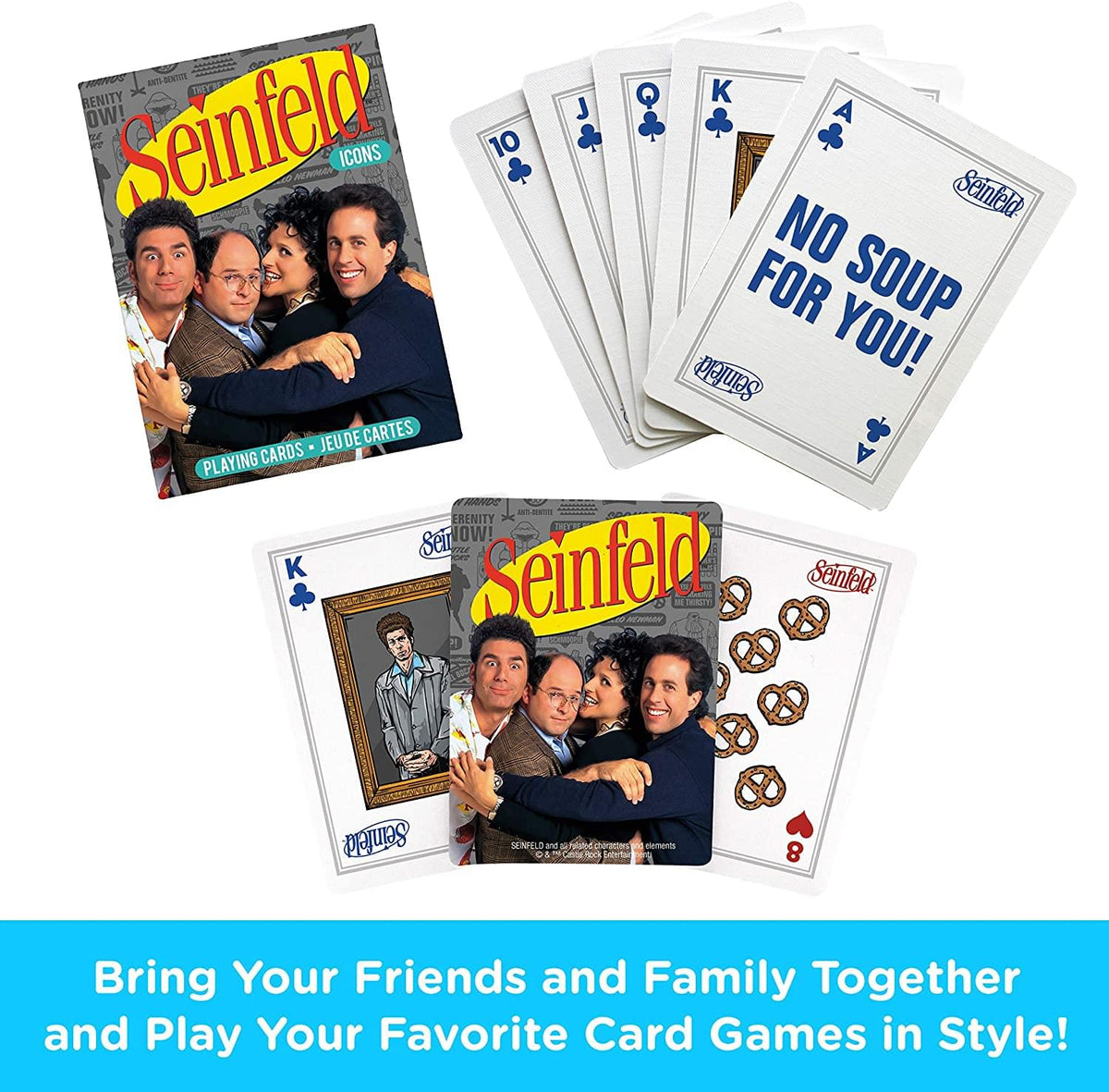 Seinfeld Icons Playing Cards