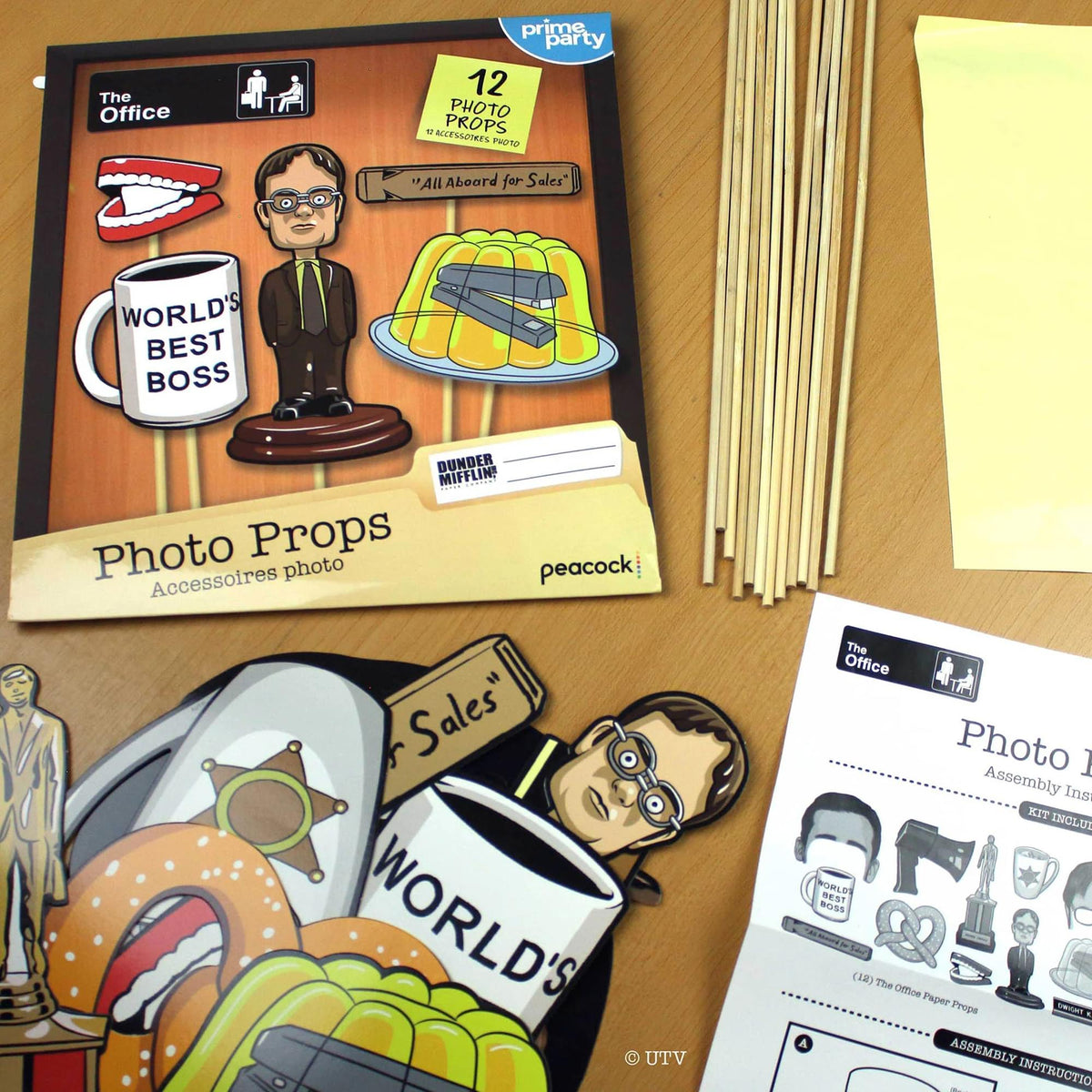 The Office Photo Props | Set of 12