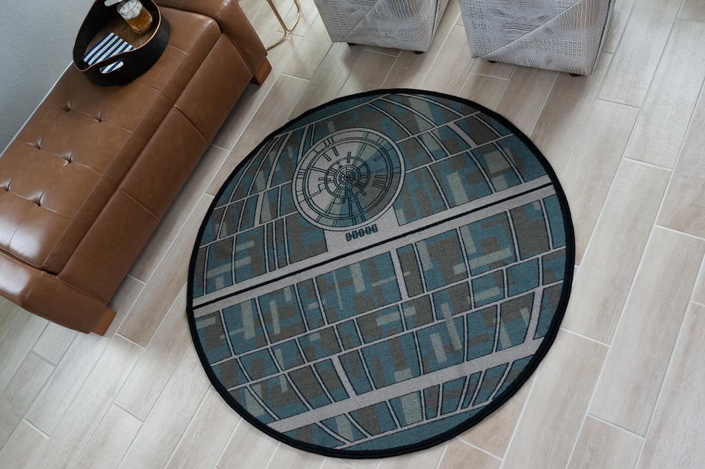 Star Wars Death Star 52-Inch Round Area Rug