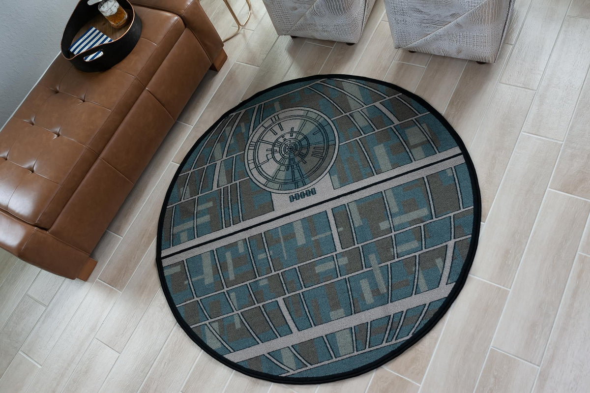 Star Wars Death Star 52-Inch Round Area Rug