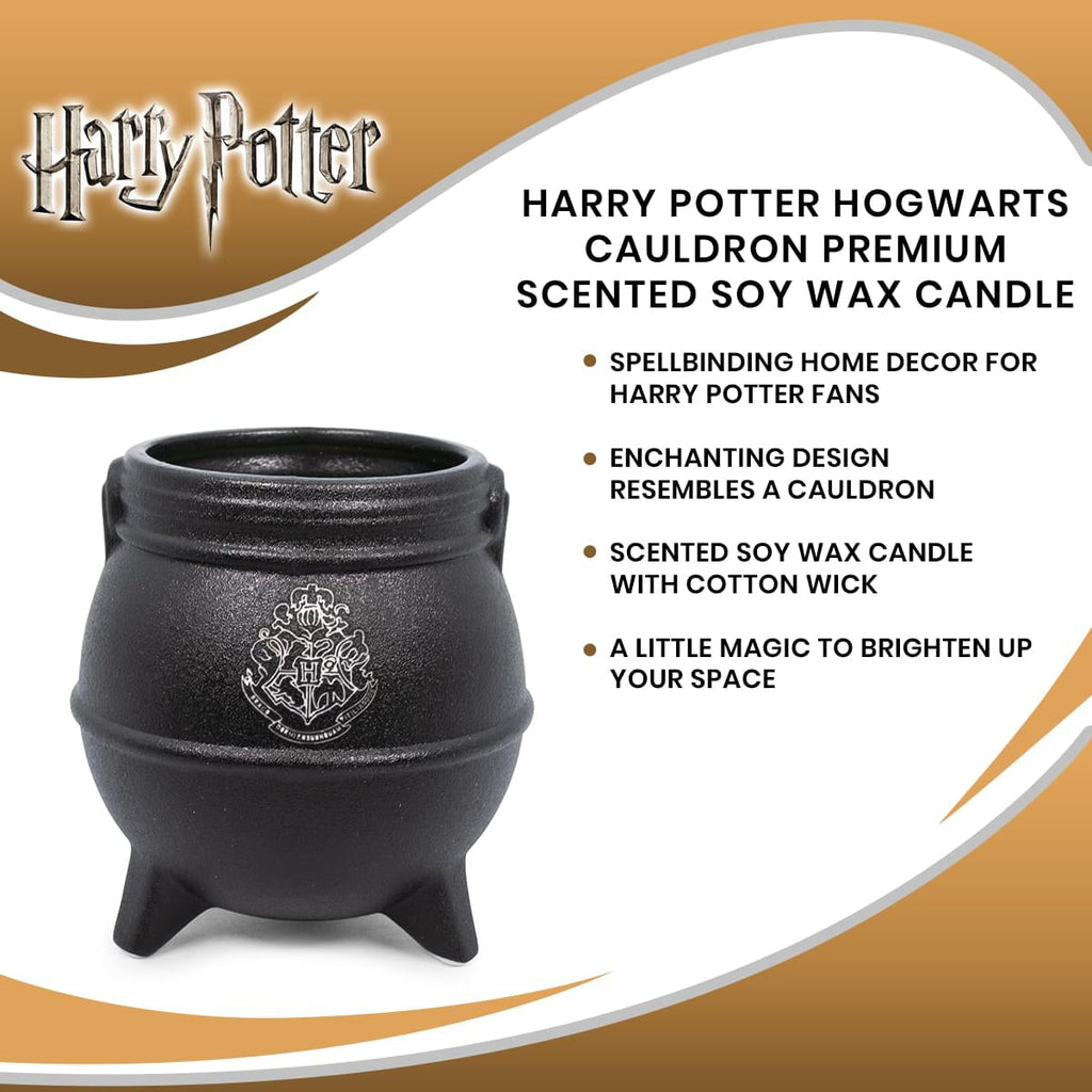 Harry Potter Hogwarts Cauldron Premium Scented Soy Wax Candle