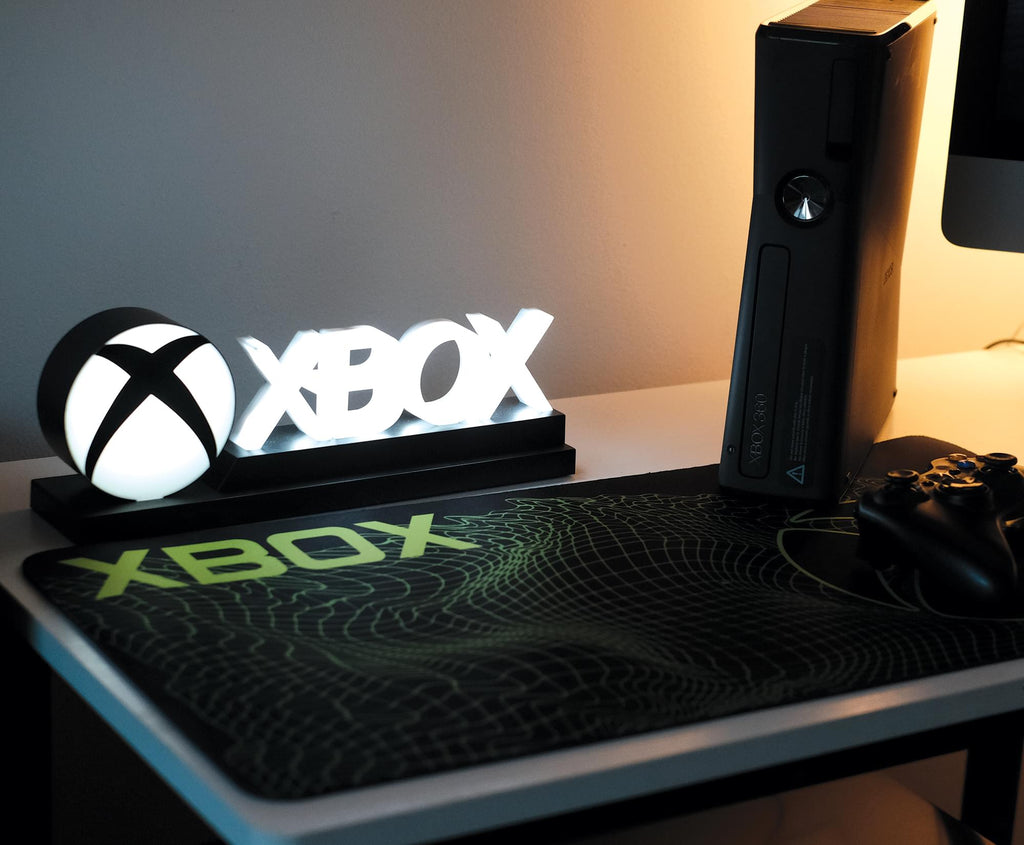 Xbox Black Graphic Desk Mat Cover | 12 x 24 Inches