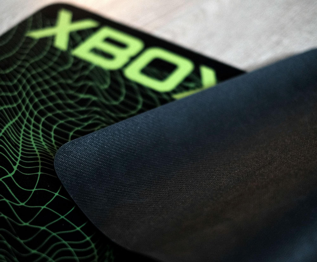 Xbox Black Graphic Desk Mat Cover | 12 x 24 Inches