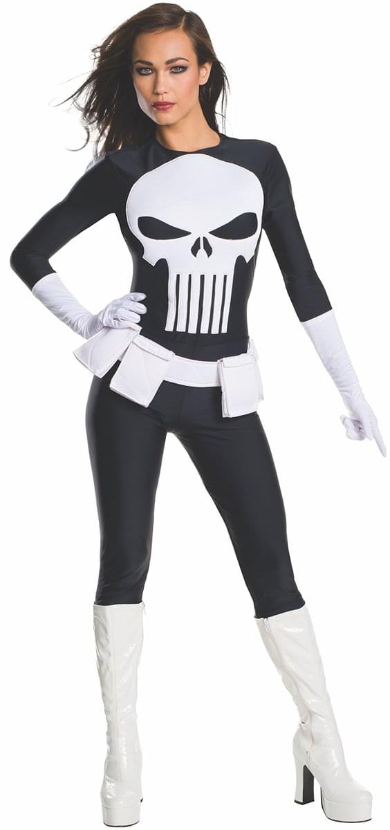 Secret Wishes Marvel Universe Punisher Adult Women's Costume