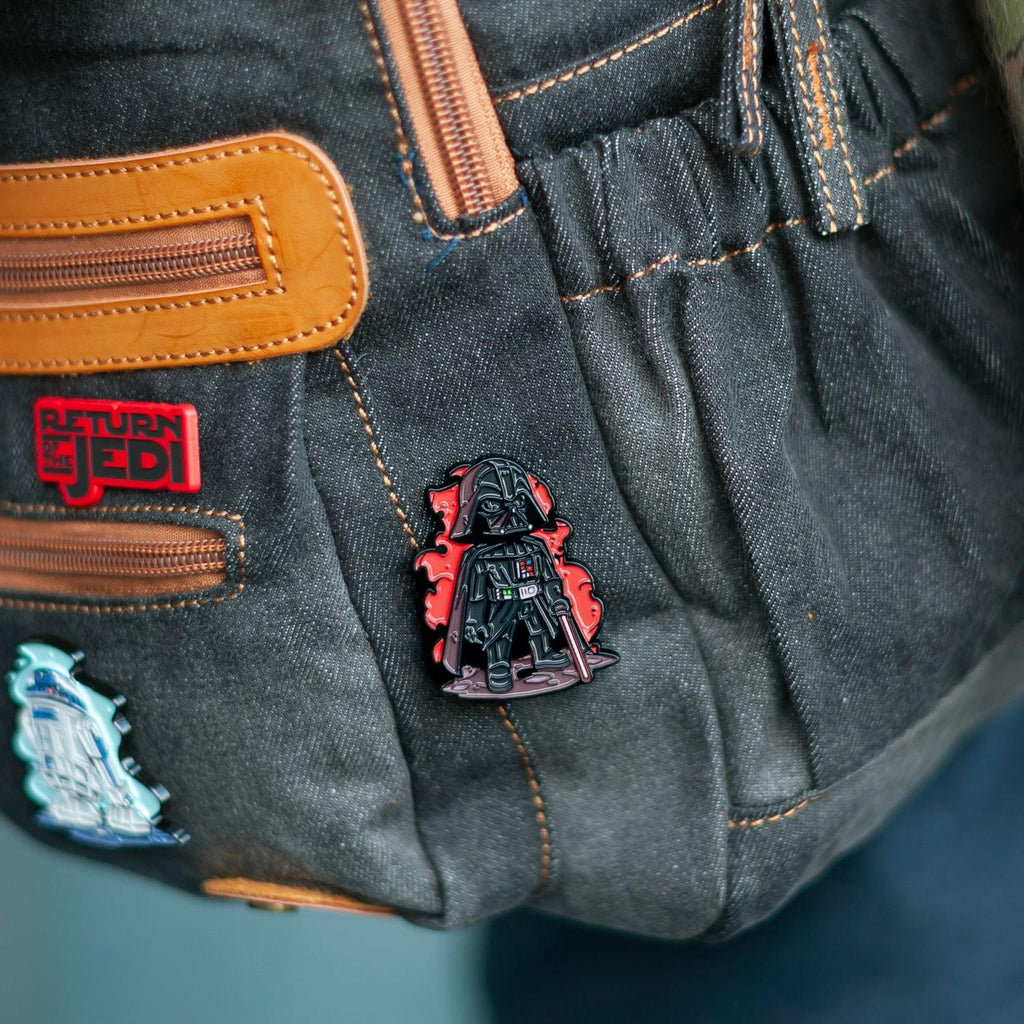 OFFICIAL Star Wars Darth Vader Pin | Exclusive Art Design By Derek Laufman